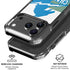 NFL Los Angeles Chargers Retro Logo iPhone 18 Pro Clear Case