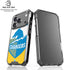 NFL Los Angeles Chargers Retro Logo iPhone 18 Pro Clear Case