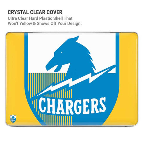NFL Los Angeles Chargers Retro Logo MacBook Pro 14in (2021-24) Case plus Skin
