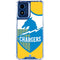 NFL Los Angeles Chargers Retro Logo Moto G 5G (2024) Clear Case