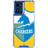 NFL Los Angeles Chargers Retro Logo Moto G Play 4G (2024) Clear Case