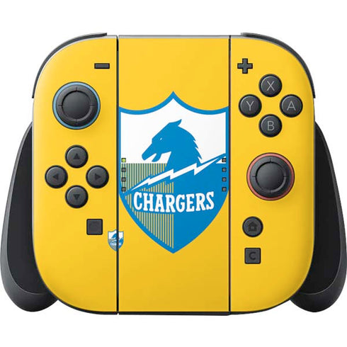 NFL Los Angeles Chargers Retro Logo Nintendo Skins