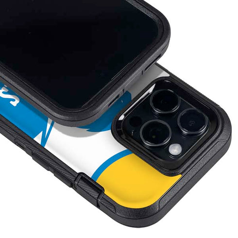 NFL Los Angeles Chargers Retro Logo Otterbox Defender iPhone Skin