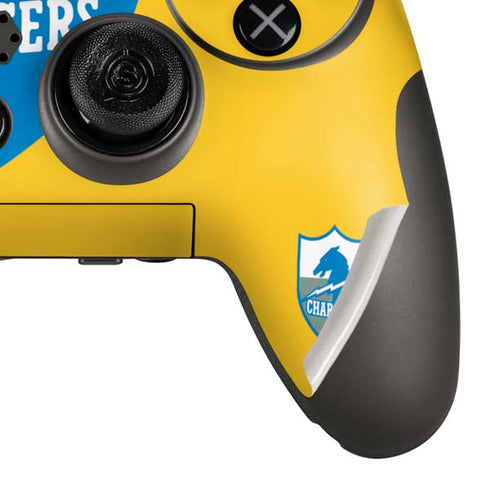 NFL Los Angeles Chargers Retro Logo PlayStation Scuf Vantage 2 Controller Skin