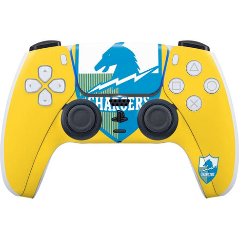 NFL Los Angeles Chargers Retro Logo PlayStation PS5 Skins