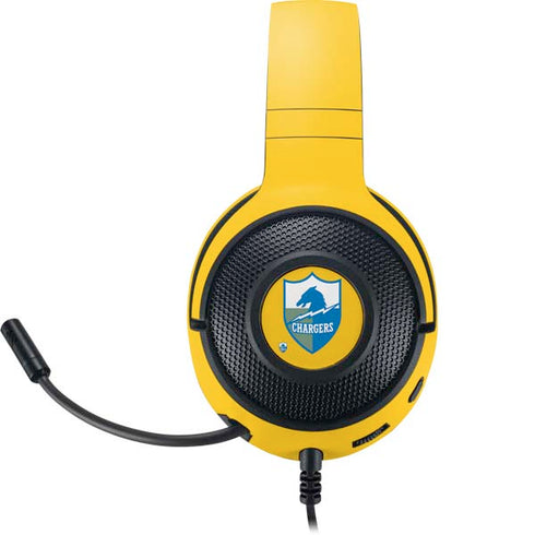 NFL Los Angeles Chargers Retro Logo Razer Kraken X Skin