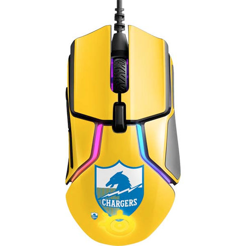 NFL Los Angeles Chargers Retro Logo SteelSeries Rival 600 Gaming Mouse Skin