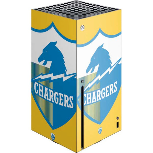 NFL Los Angeles Chargers Retro Logo Xbox Series X Skins