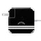 NFL Los Angeles Chargers Shutout 85W Power Adapter (15 and 17 inch MacBook Pro Charger) Skin