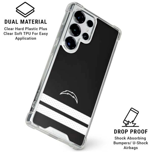 NFL Los Angeles Chargers Shutout Galaxy S25 Ultra Clear Case