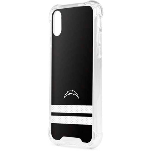 NFL Los Angeles Chargers Shutout iPhone XS Clear Case