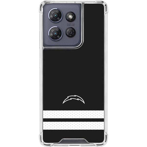 NFL Los Angeles Chargers Shutout Moto G Play 5G (2025) Clear Case