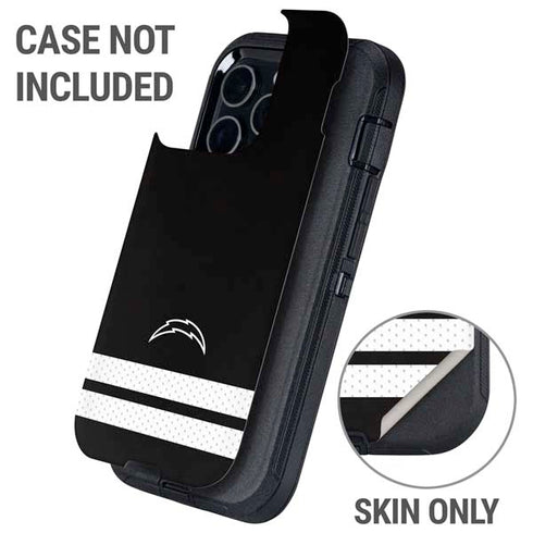 NFL Los Angeles Chargers Shutout Otterbox Defender iPhone Skin