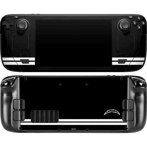NFL Los Angeles Chargers Shutout Steam Deck Handheld Gaming Computer OLED Skin