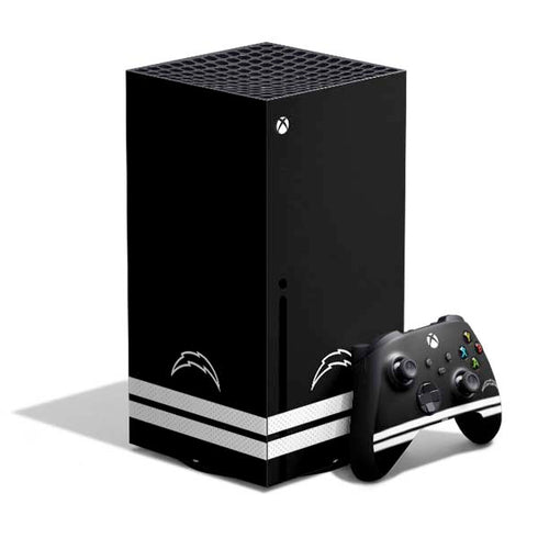 NFL Los Angeles Chargers Shutout XBox Series X Digital Edition Bundle Skin