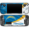 NFL Los Angeles Chargers Steam Deck Handheld Gaming Computer OLED Skin