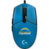 NFL Los Angeles Chargers Team Jersey G203 Prodigy RGB Wired Gaming Mouse Skin