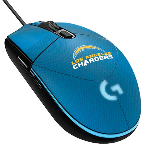 NFL Los Angeles Chargers Team Jersey G203 Prodigy RGB Wired Gaming Mouse Skin