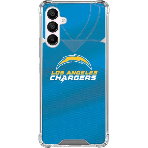 NFL Los Angeles Chargers Team Jersey Galaxy A16 5G Clear Case