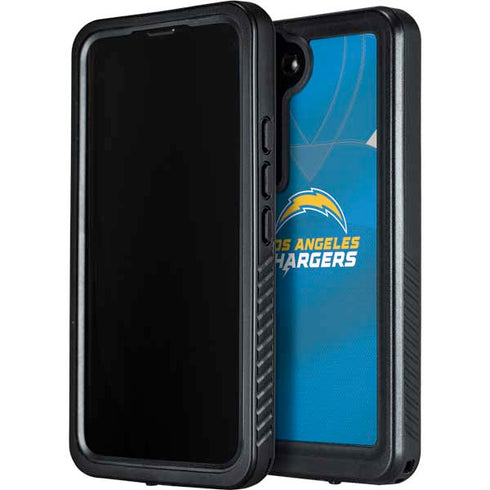 NFL Los Angeles Chargers Team Jersey Galaxy S24 Plus Waterproof Case