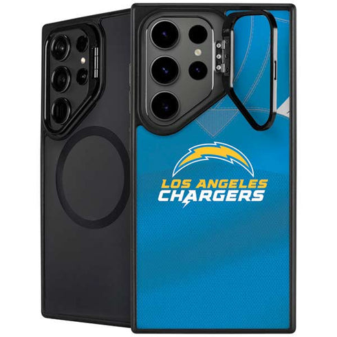 NFL Los Angeles Chargers Team Jersey Galaxy S25 Ultra Kickstand Case