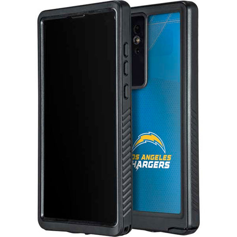 NFL Los Angeles Chargers Team Jersey Galaxy S24 Ultra Waterproof Case