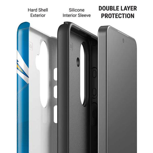 NFL Los Angeles Chargers Team Jersey Galaxy S26 Plus Impact Case