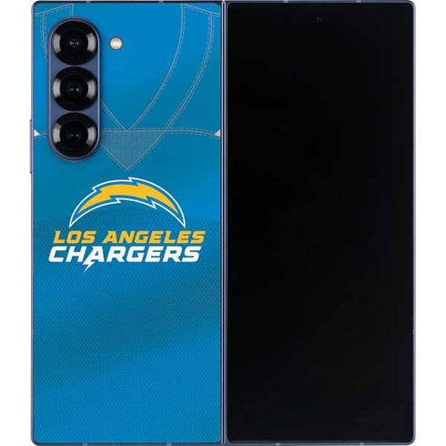 NFL Los Angeles Chargers Team Jersey Galaxy Z Fold6 Skin