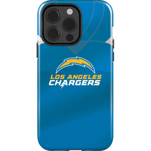 NFL Los Angeles Chargers Team Jersey iPhone 15 Pro Impact Case