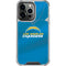 NFL Los Angeles Chargers Team Jersey iPhone 16 Pro Max Clear Case