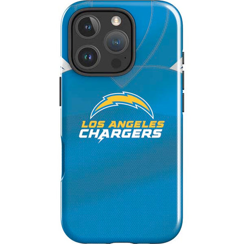 NFL Los Angeles Chargers Team Jersey iPhone 16 Pro Max Impact Case