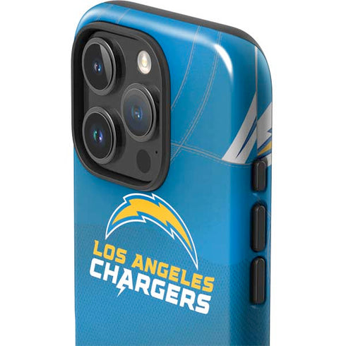 NFL Los Angeles Chargers Team Jersey iPhone 16 Pro Max Impact Case