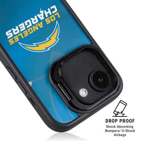 NFL Los Angeles Chargers Team Jersey iPhone 16e Kickstand Case
