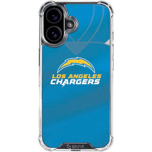 NFL Los Angeles Chargers Team Jersey iPhone 17 Clear Case