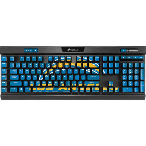 NFL Los Angeles Chargers Team Jersey K95 RGB PLATINUM Mechanical Gaming Keyboard Skin