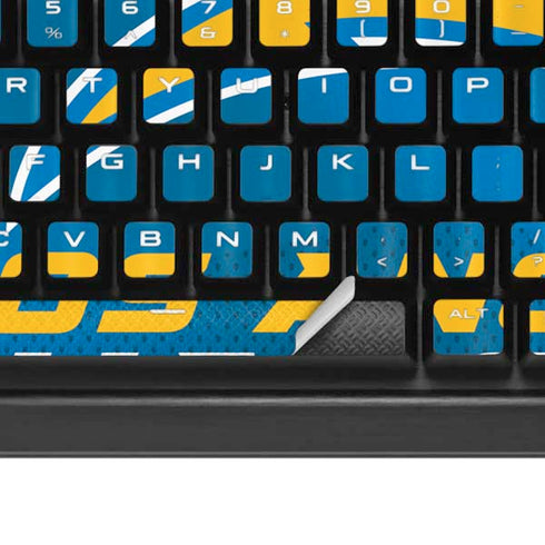 NFL Los Angeles Chargers Team Jersey K95 RGB PLATINUM Mechanical Gaming Keyboard Skin