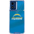 NFL Los Angeles Chargers Team Jersey Moto G 5G (2024) Clear Case