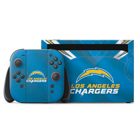NFL Los Angeles Chargers Team Jersey Nintendo Switch 2 (2025) with Joy-Con Skin