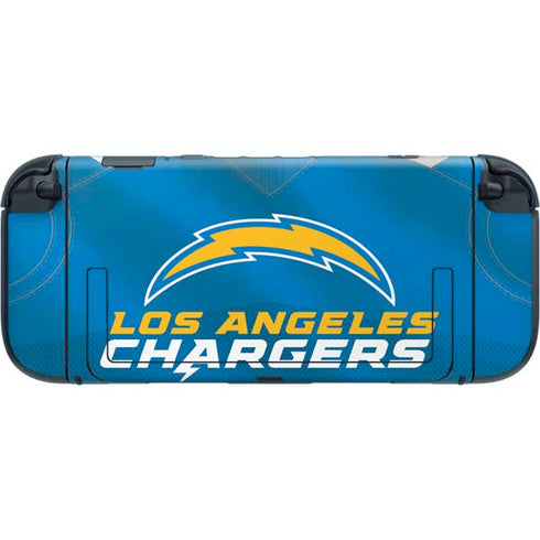 NFL Los Angeles Chargers Team Jersey Nintendo Switch 2 (2025) with Joy-Con Skin
