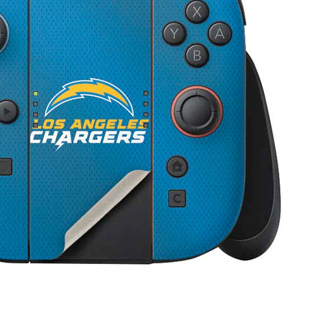 NFL Los Angeles Chargers Team Jersey Nintendo Switch 2 (2025) Joy-Con Controller Skin