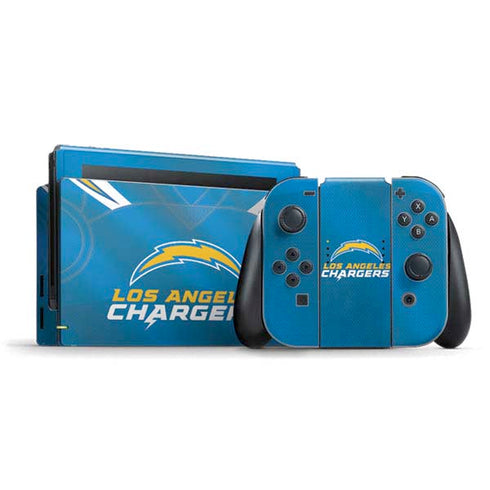 NFL Los Angeles Chargers Team Jersey Nintendo Skins