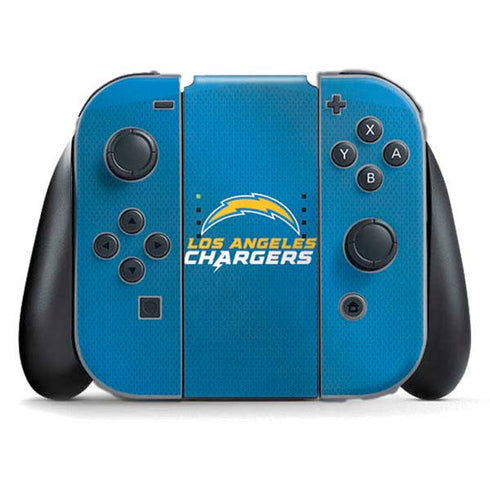 NFL Los Angeles Chargers Team Jersey Nintendo Skins