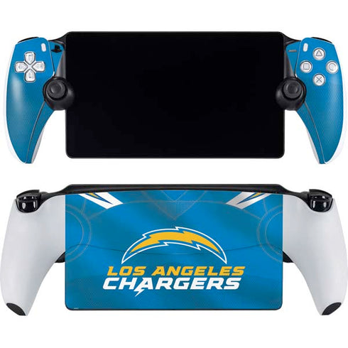 NFL Los Angeles Chargers Team Jersey PlayStation Portal Remote Player Skin