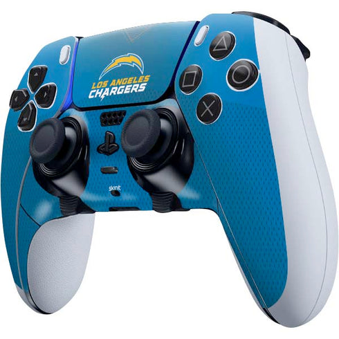 NFL Los Angeles Chargers Team Jersey PS5 DualSense Edge Pro Controller Skin