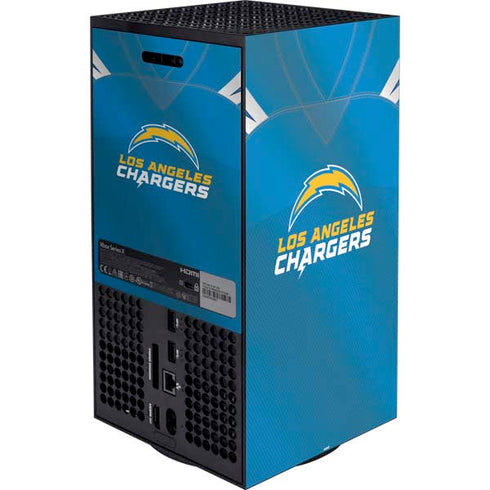 NFL Los Angeles Chargers Team Jersey XBox Series X Digital Edition Bundle Skin