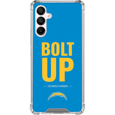 NFL Los Angeles Chargers Team Motto Galaxy A16 5G Clear Case