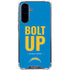 NFL Los Angeles Chargers Team Motto Galaxy A36 5G Clear Case