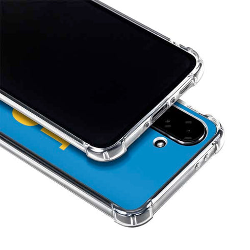 NFL Los Angeles Chargers Team Motto Galaxy A36 5G Clear Case