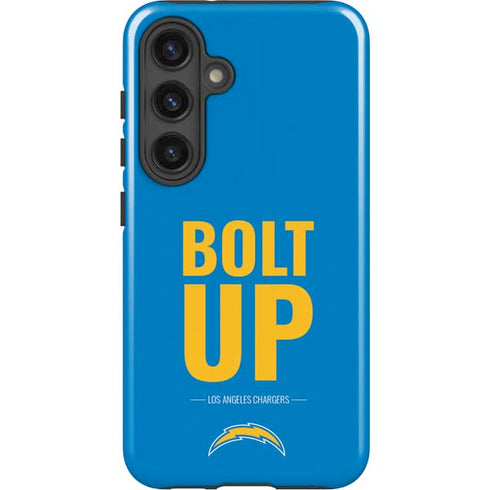 NFL Los Angeles Chargers Team Motto Galaxy S25 Impact Case
