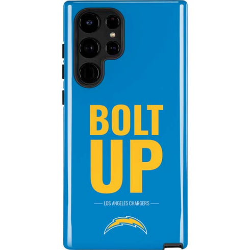 NFL Los Angeles Chargers Team Motto Galaxy S25 Ultra Impact Case